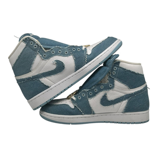 PREOWNED JORDAN 1 RETRO HIGH OG 'DENIM' SIZE 8.5M