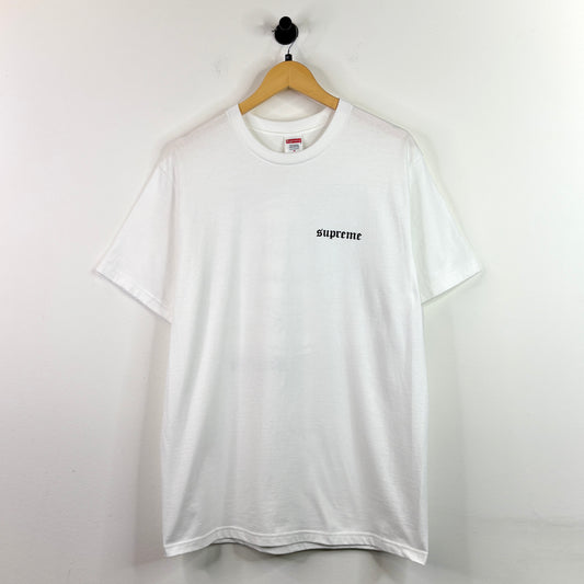 SUPREME TARGET TEE WHITE