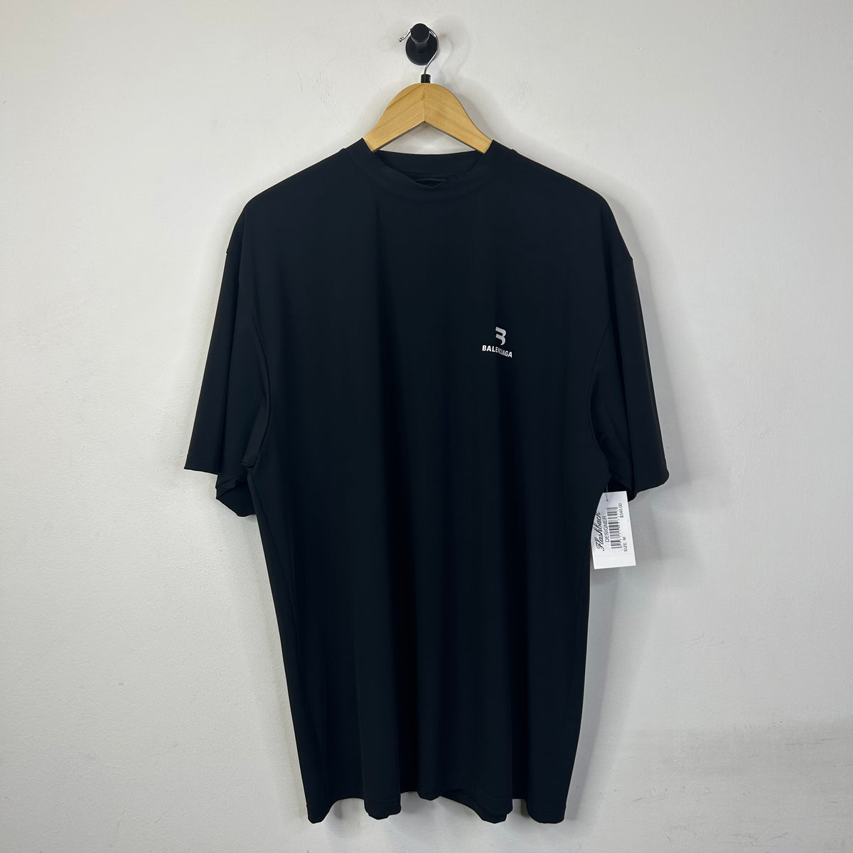 PC BALENCIAGA SWIMWEAR T SHIRT BLACK