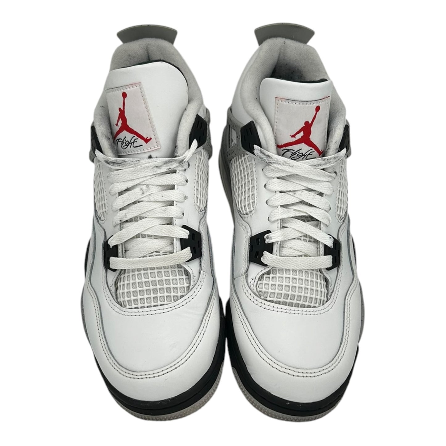 PREOWNED JORDAN 4 WHITE CEMENT (GS)