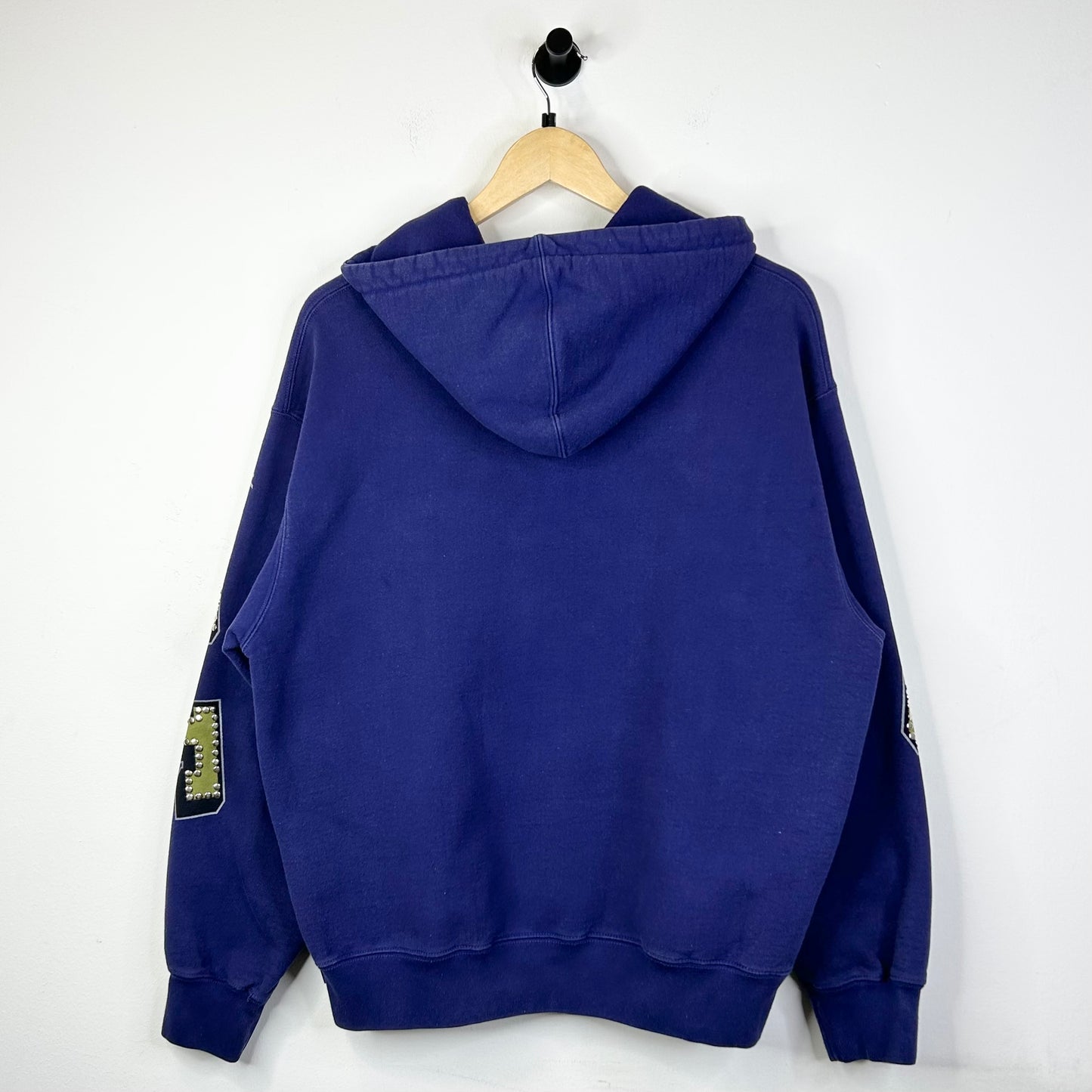 SUPREME CHAMPIONS STUDDED HOODIE PURPLE