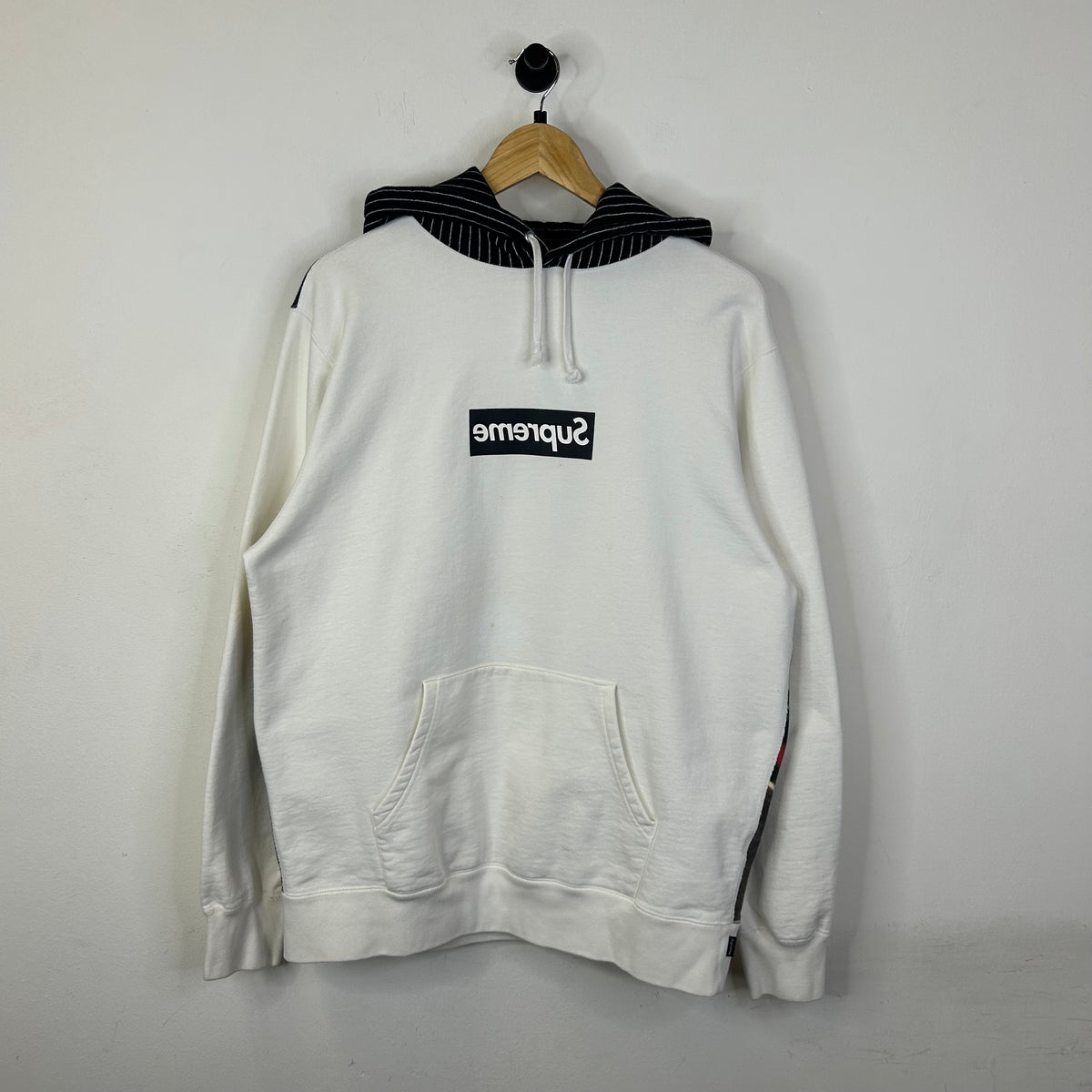 SUPREME X COMME DES GARCON BOX LOGO HOODIE
