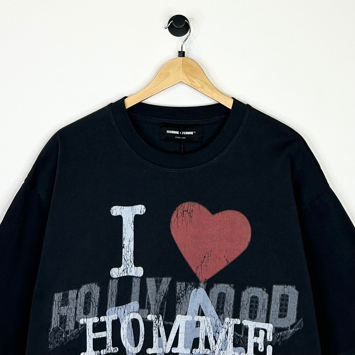HOMME+FEMME I LOVE HOLLYWOOD TEE SZ XL