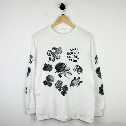 ANTI SOCIAL SOCIAL CLUB WHITE FLORAL LONG SLEEVE