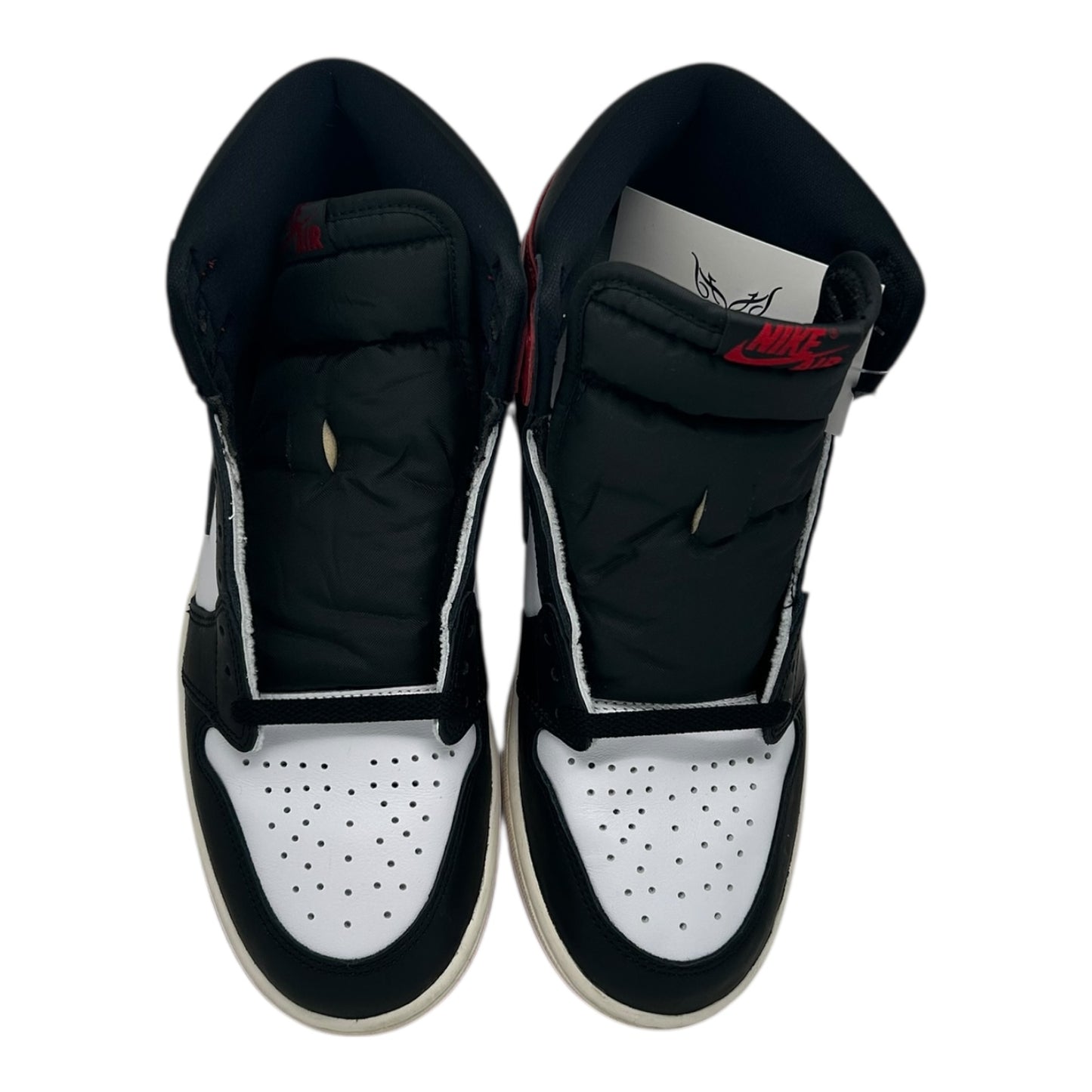 PREOWNED JORDAN 1 HIGH BLACK TOE