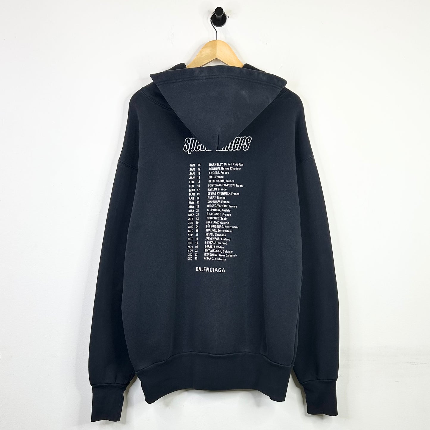 BALENCIAGA SPEEDHUNTERS OVERSIZED HOODIE