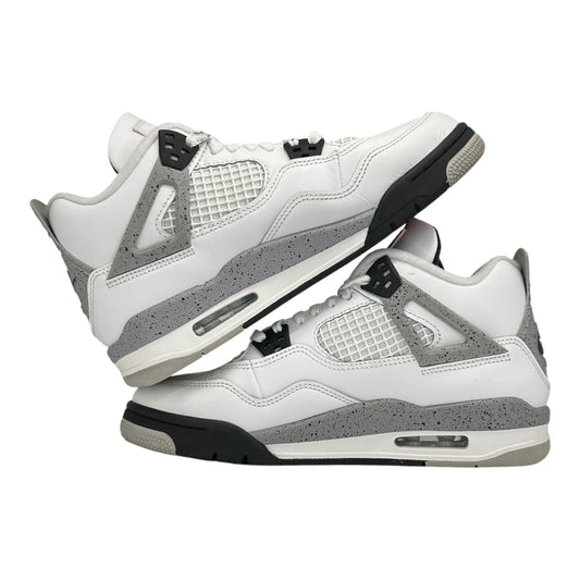 PREOWNED JORDAN 4 WHITE CEMENT (GS)