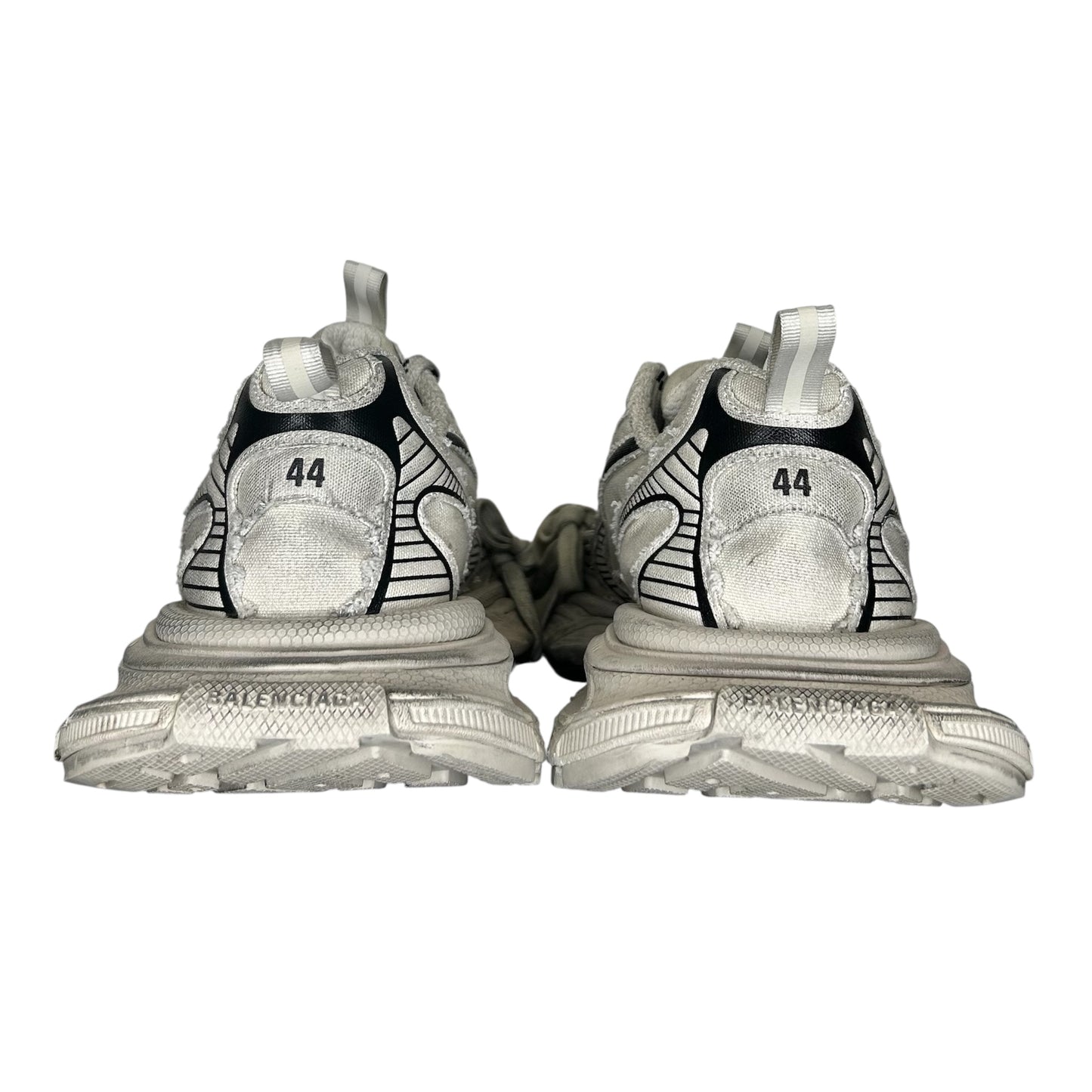 PREOWNED BALENCIAGA DESTROYED BEIGE 3XL