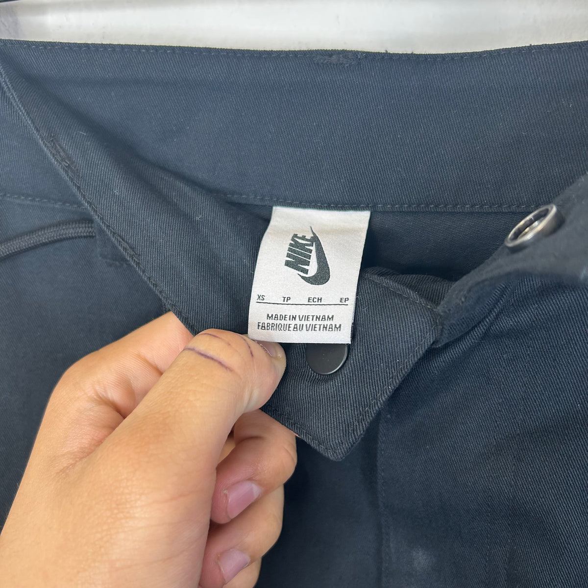 OFF WHITE x NIKE PANTS BLACK