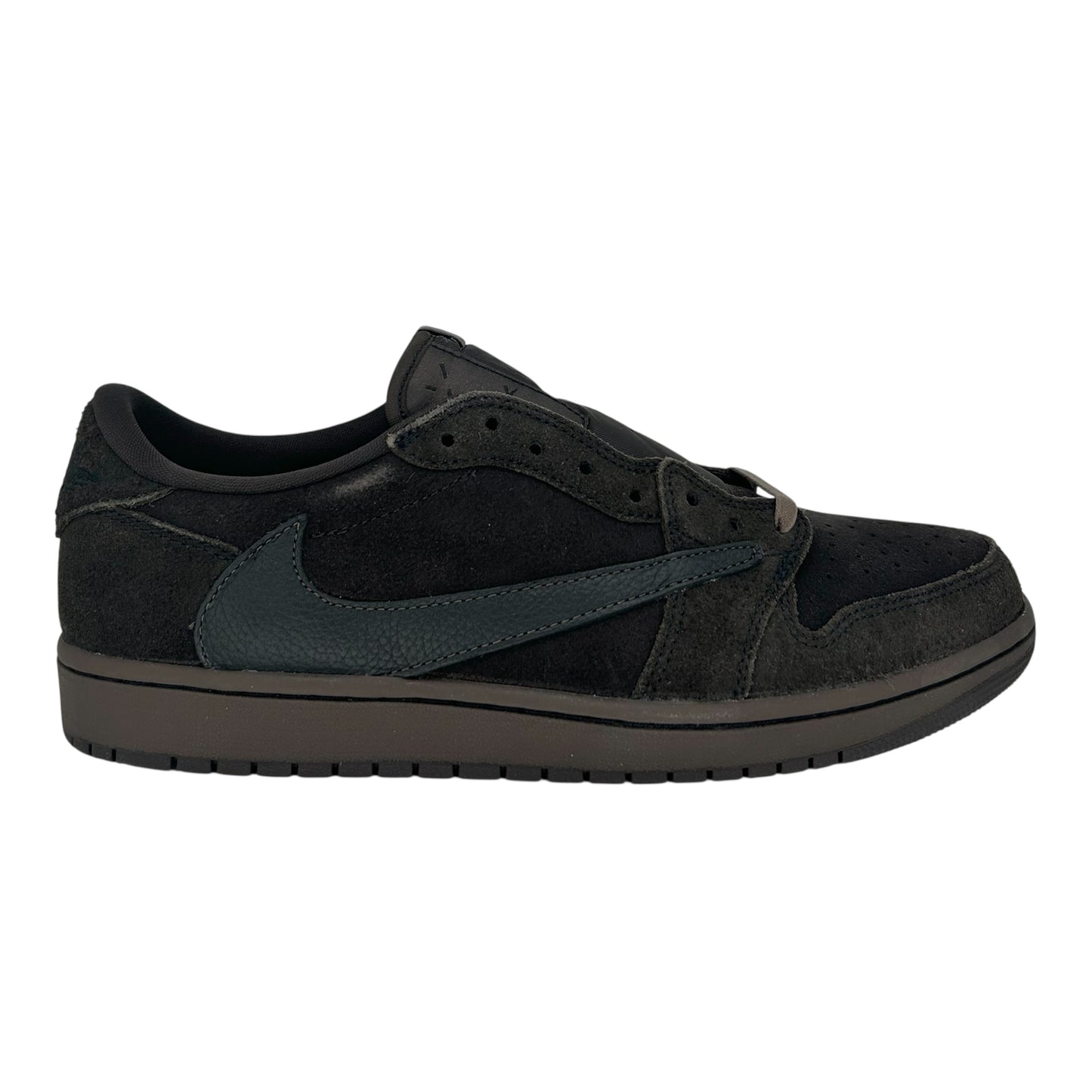 TRAVIS SCOTT JORDAN 1 LOW VELVET BROWN
