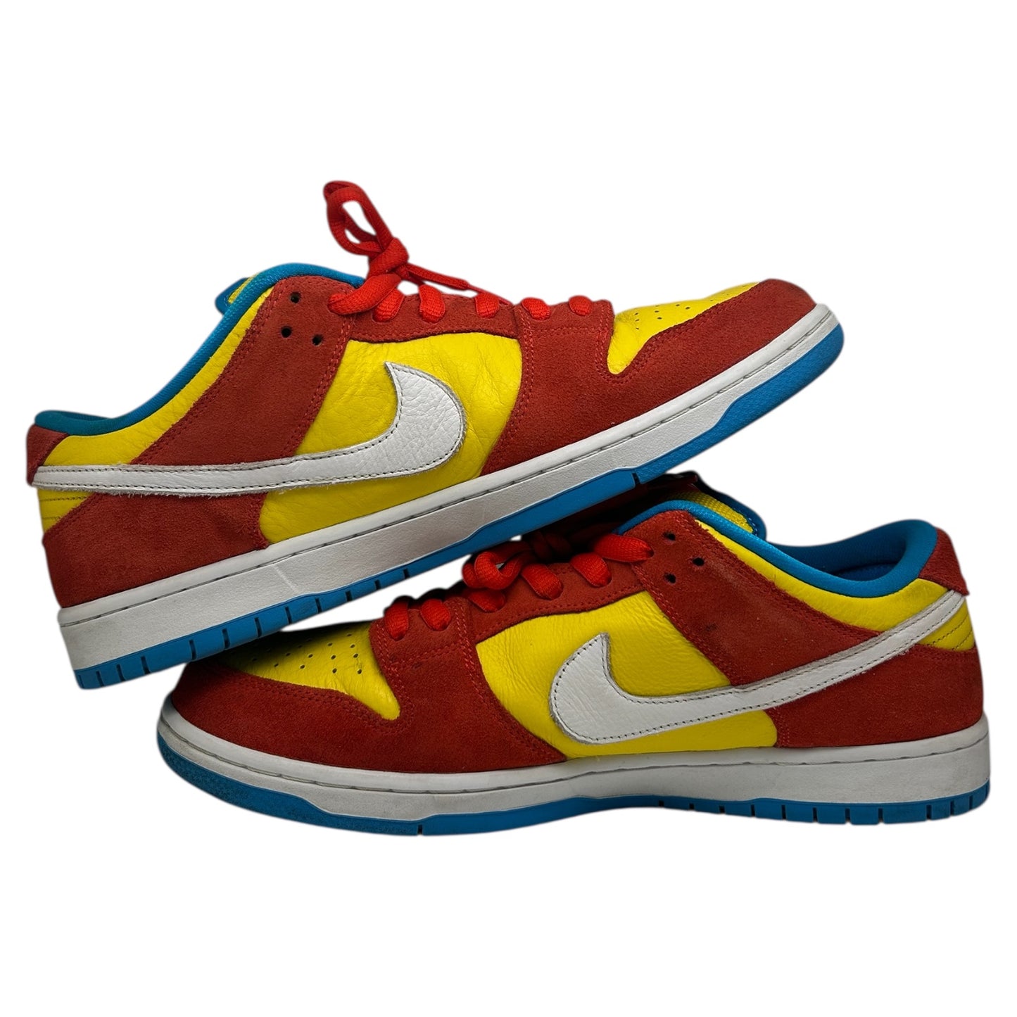 PREOWNED NIKE SB DUNK LOW BART SIMPSON SZ 13