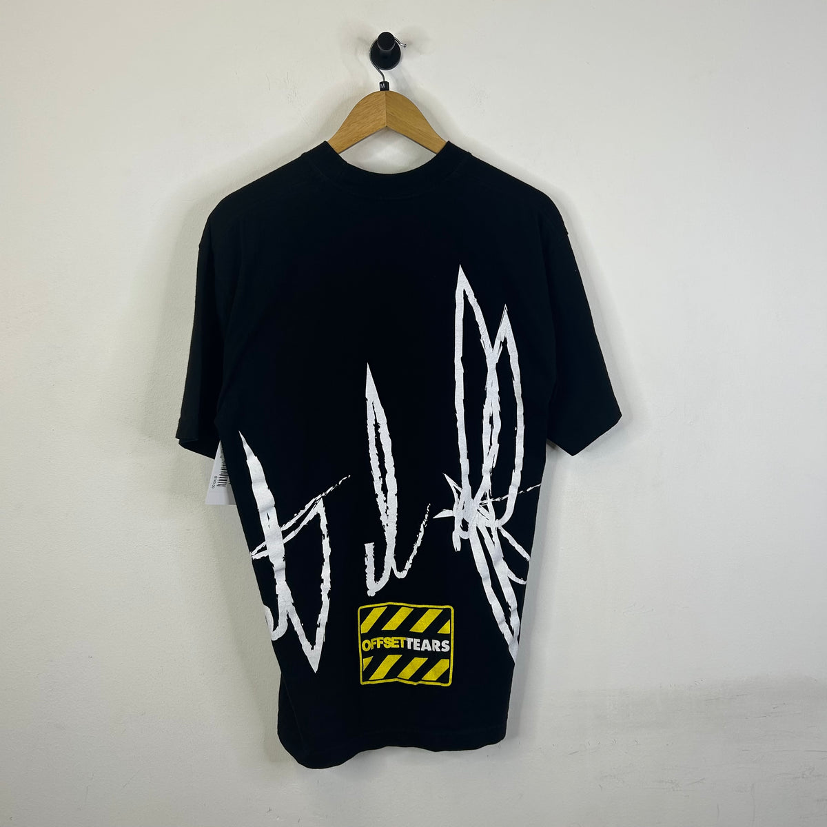 DENIM TEARS x OFFSET SET IT OFF TEE BLACK