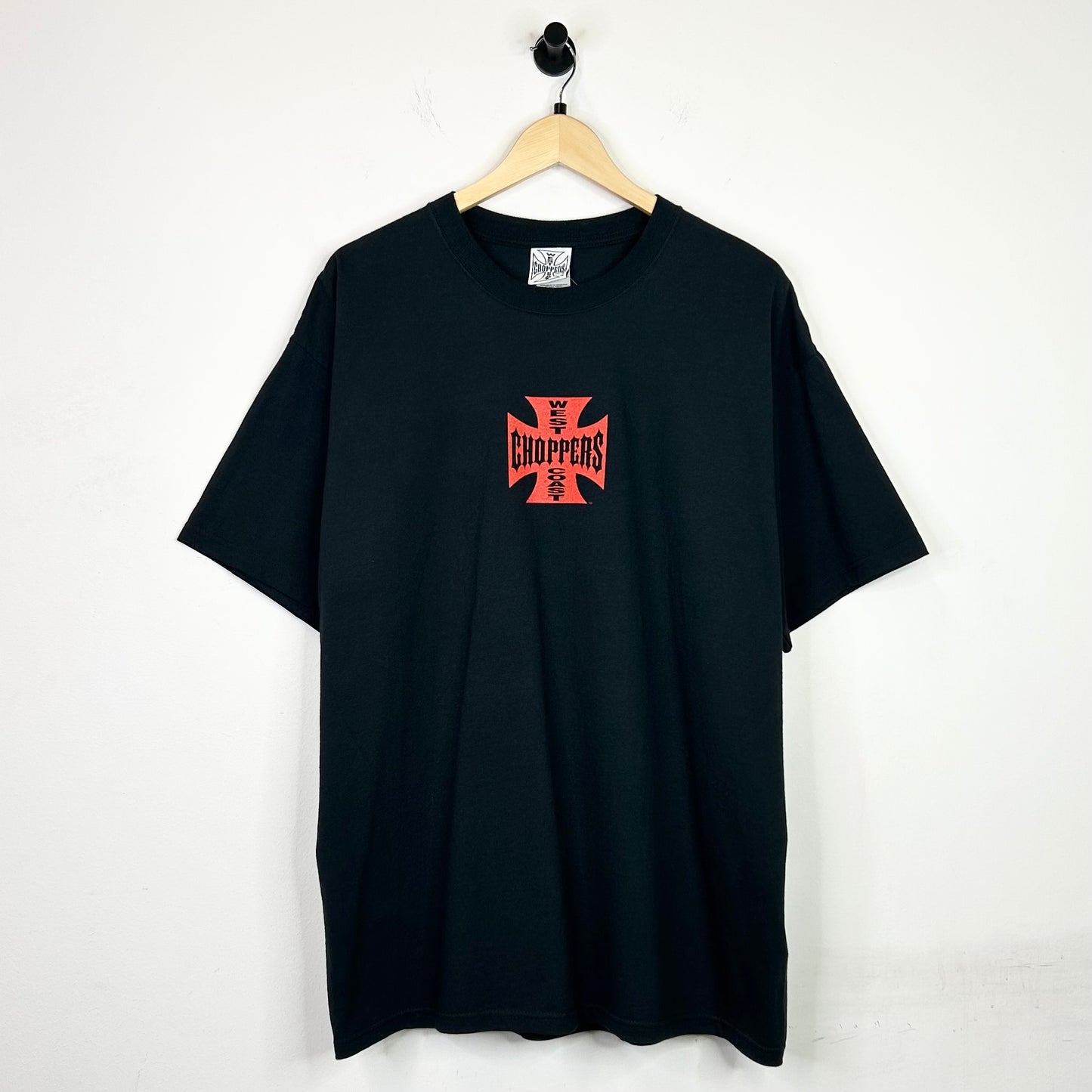 WEST COAST CHOPPERS RED LOGO TEE