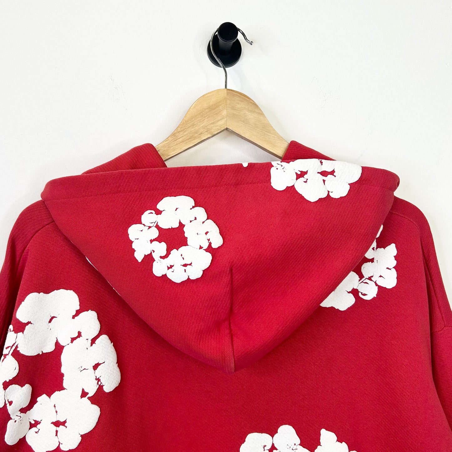 DENIM TEARS RED HOODIE