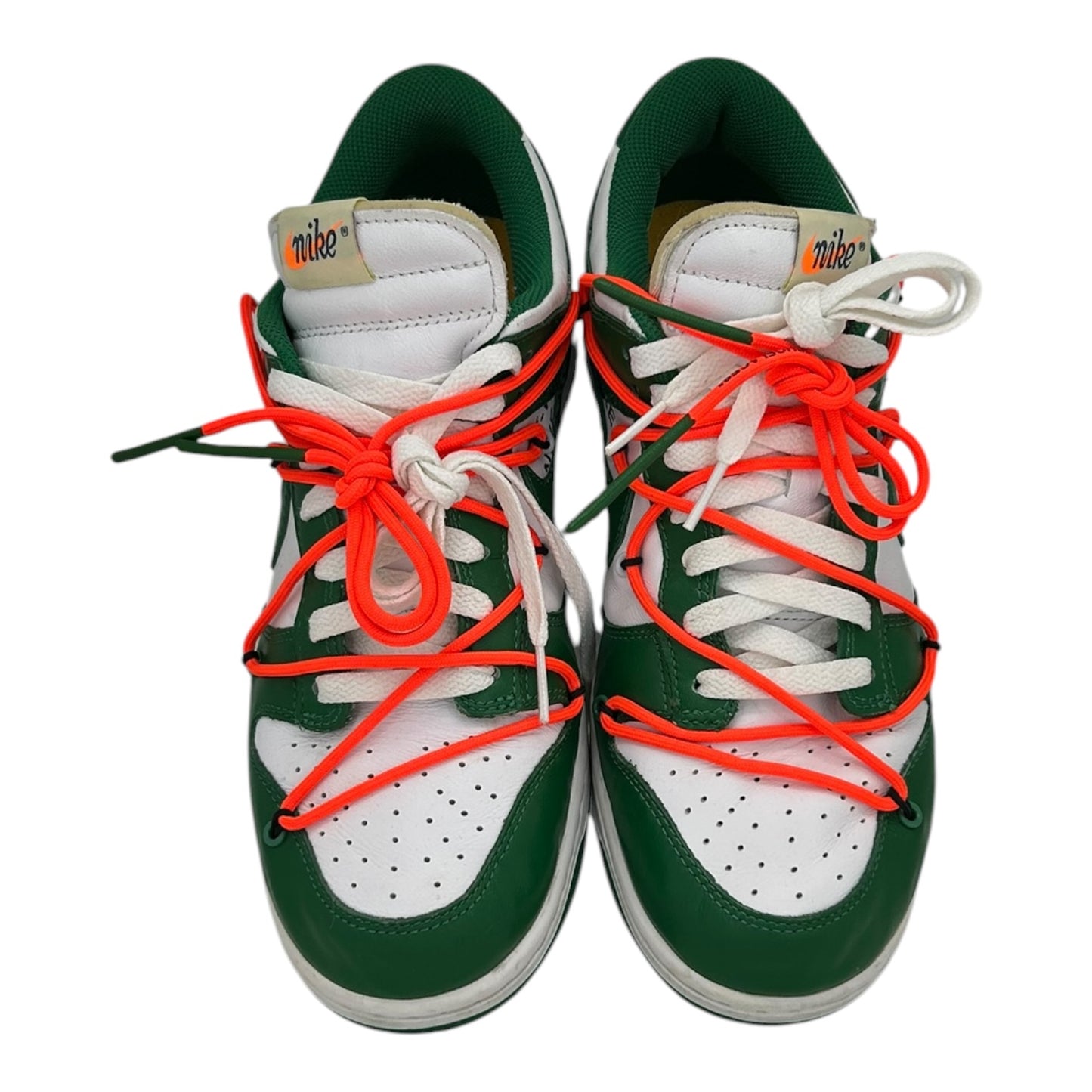 PREOWNED NIKE DUNK LOW OFF WHITE PINE GREEN