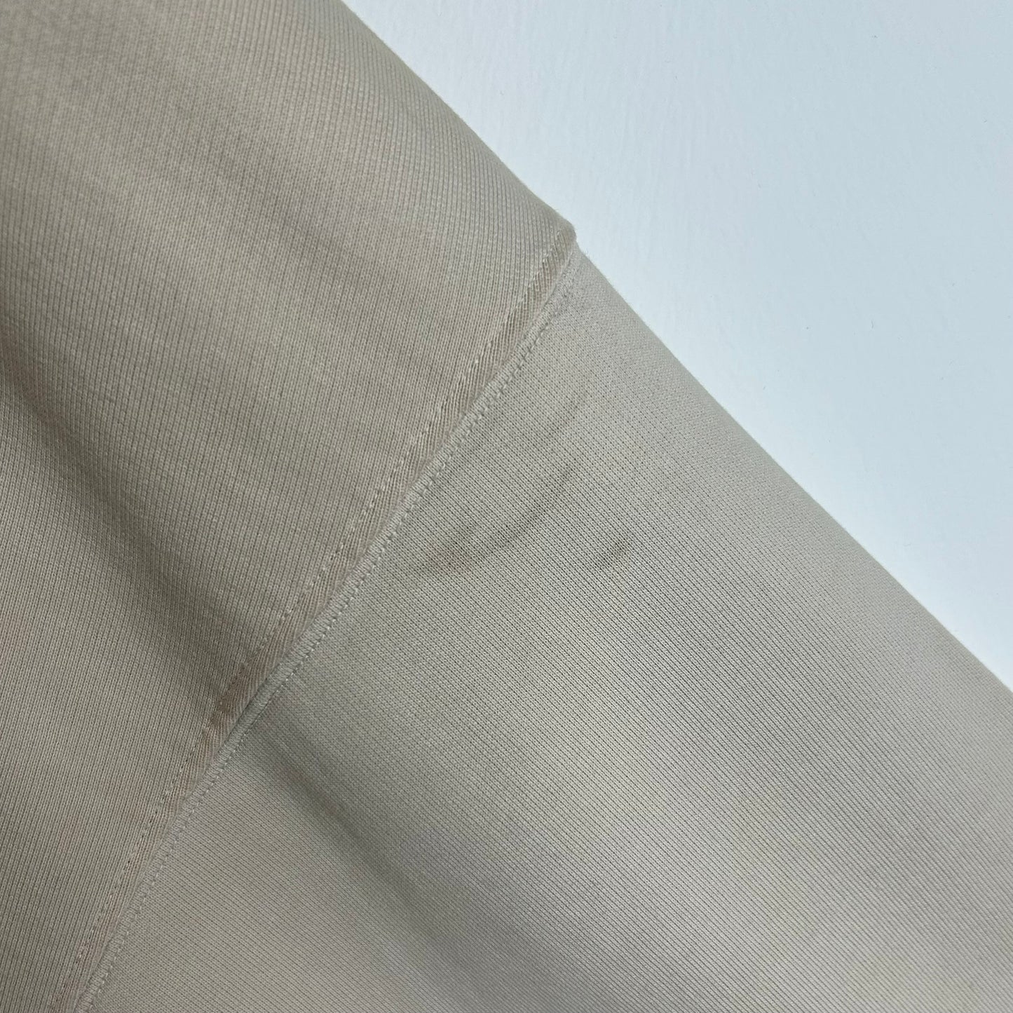 BALENCIAGA LIGHT BEIGE POLITICAL CAMPAIGN HOODIE