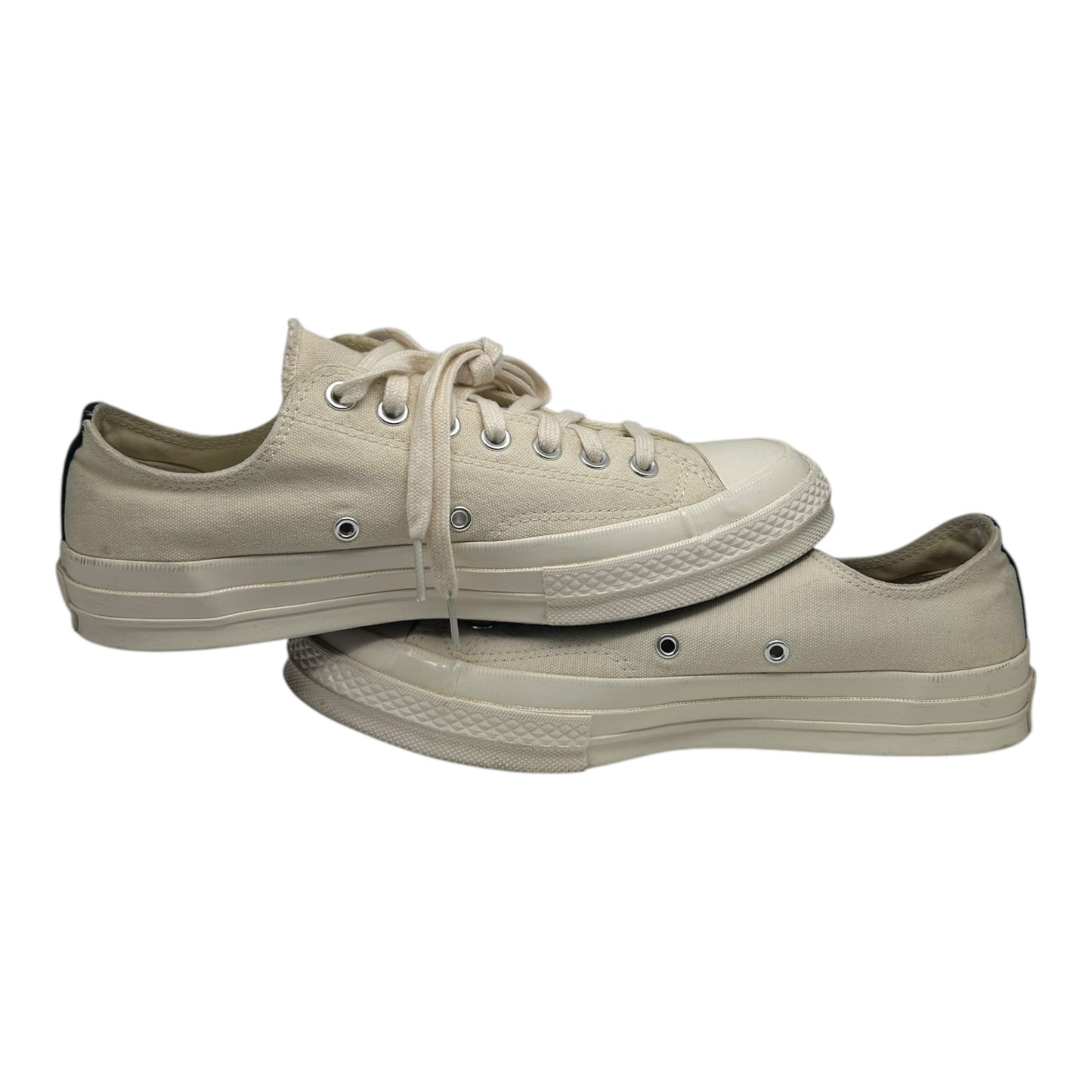 PREOWNED CONVERSE CDG PLAY LOW CREAM