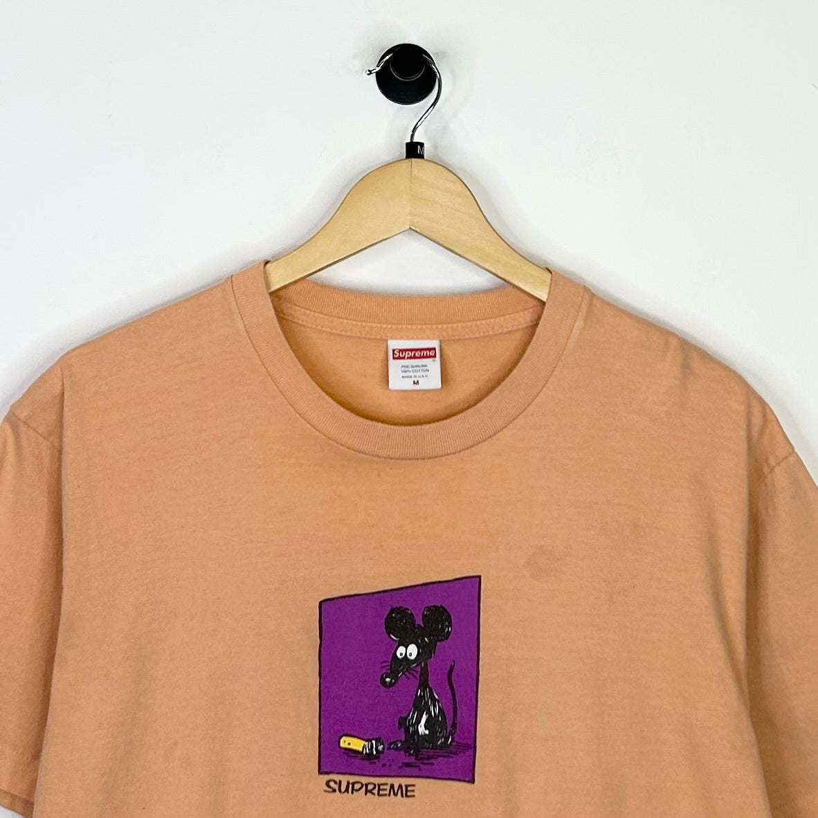 SUPREME MOUSE TEE PINK
