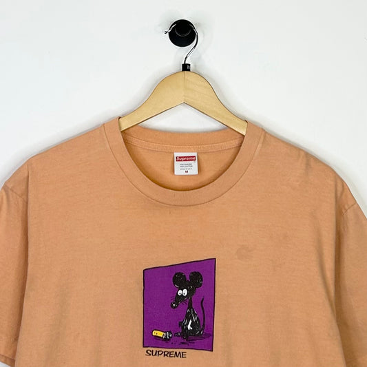 SUPREME MOUSE TEE PINK