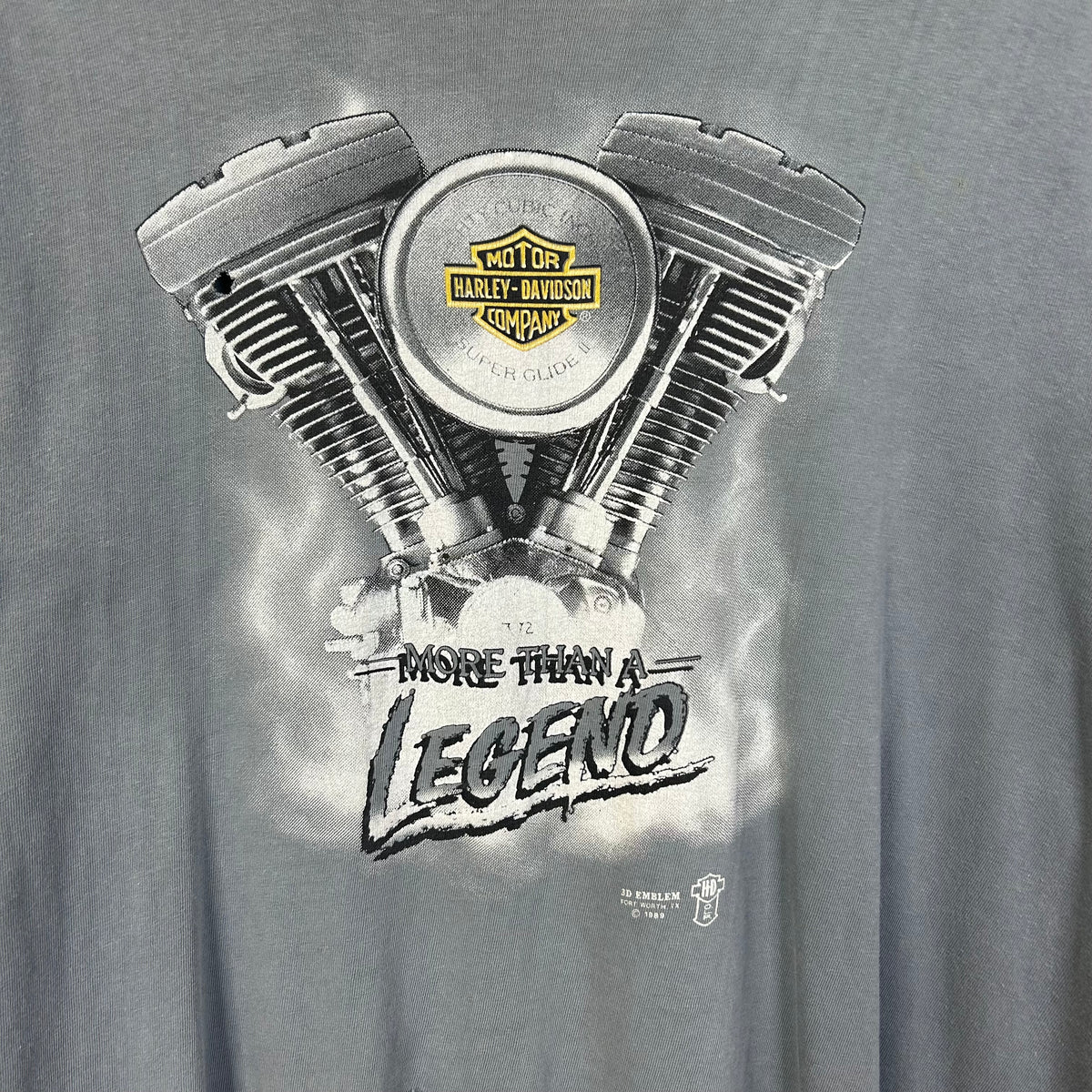 HARLEY DAVIDSON MORE THAN A LEGEND 3D EMBLEM