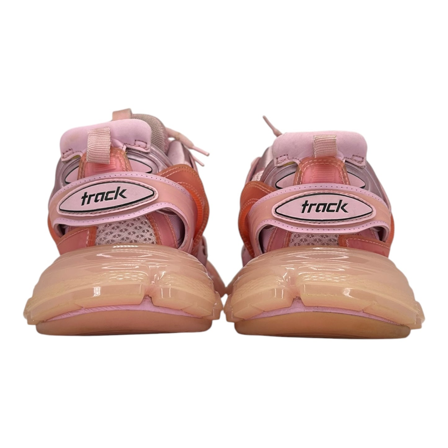 PREOWNED BALENCIAGA TRACK CLEAR SOLE PINK