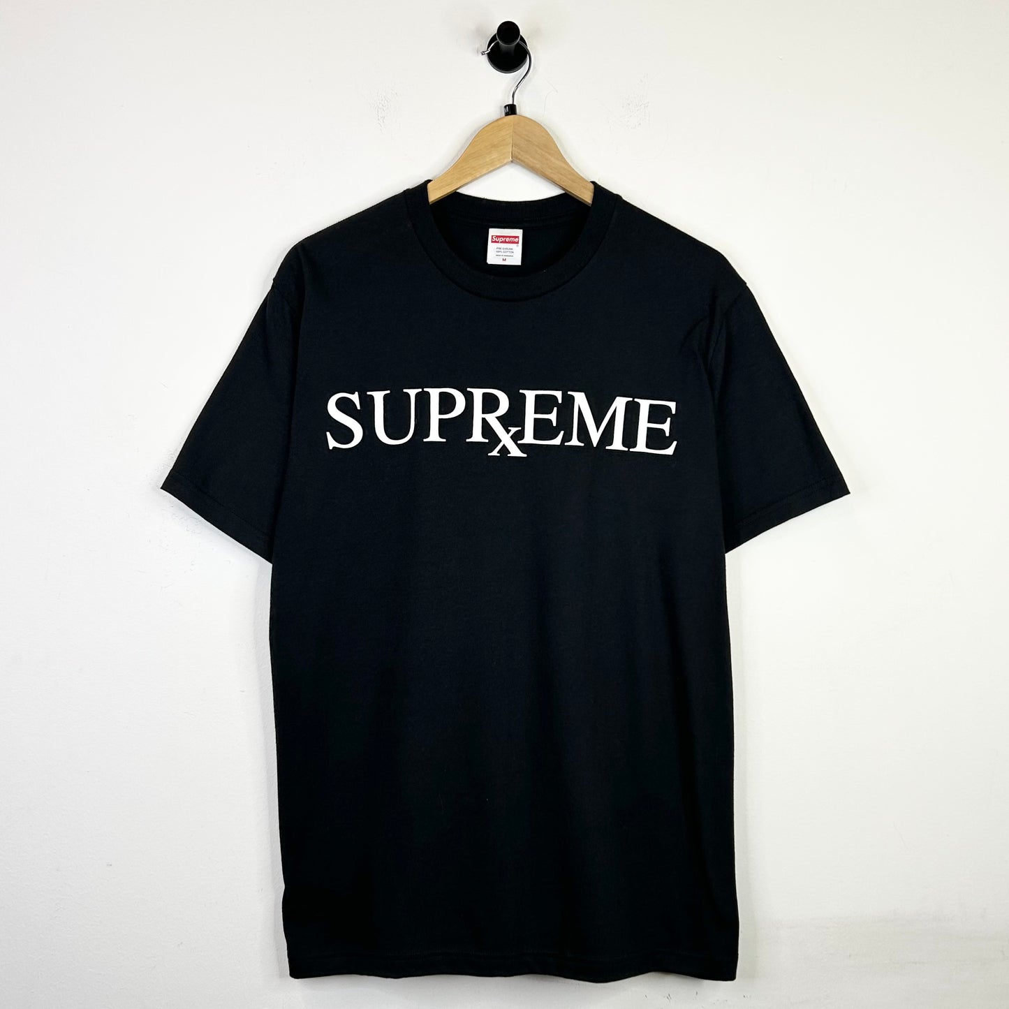 SUPREME RX TEE BLACK