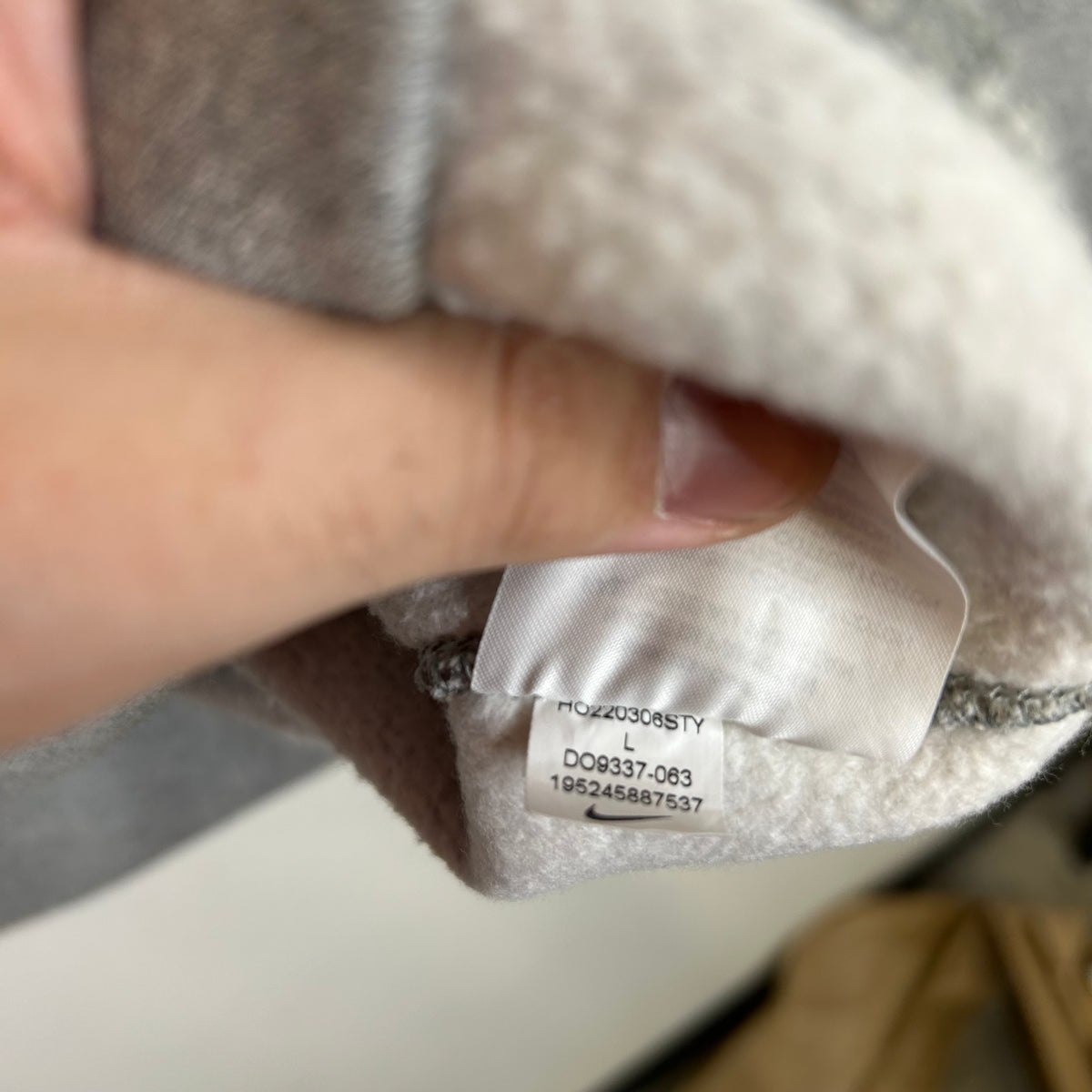 STUSSY x NIKE CREWNECK GREY