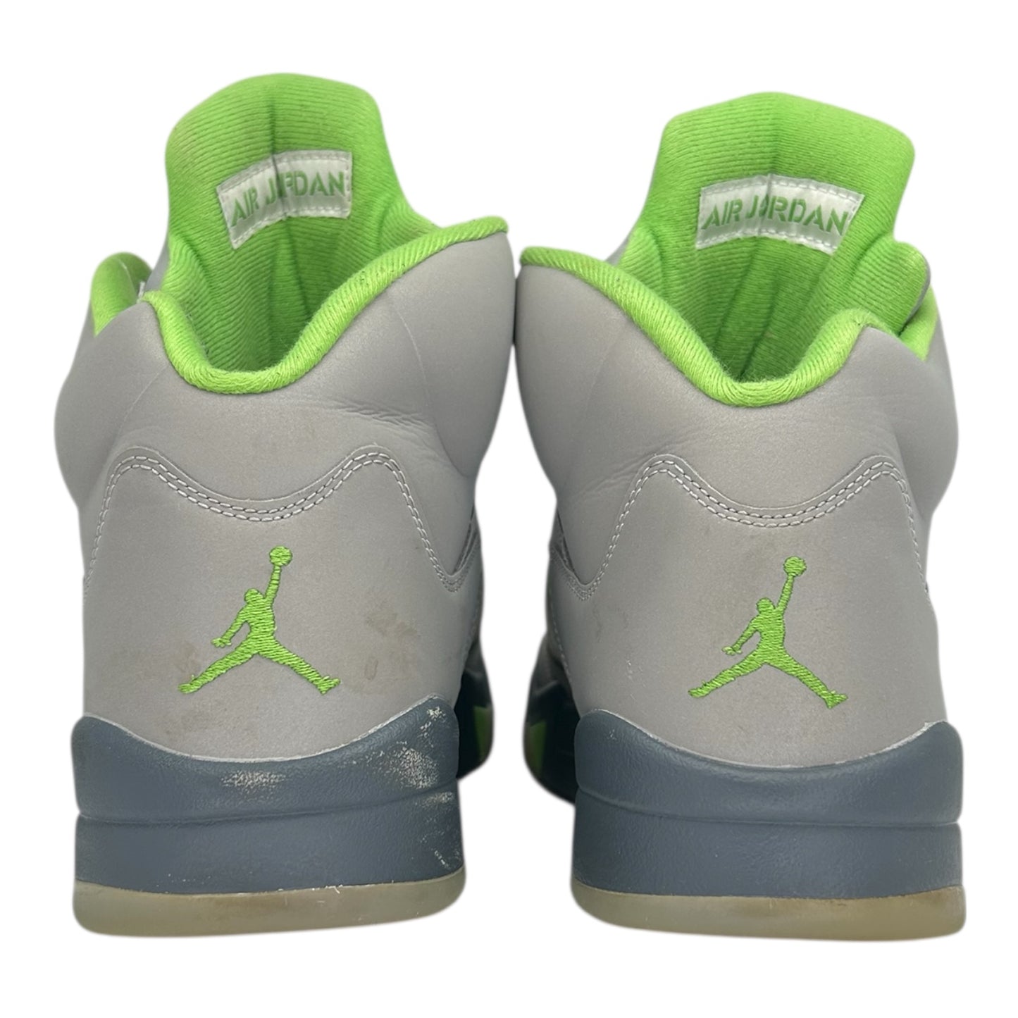 PREOWNED JORDAN 5 GREEN BEAN