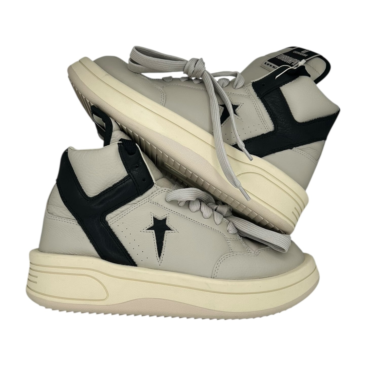 PREOWNED CONVERSE X DRKSHDW TURBOWPN WHITE/BLACK