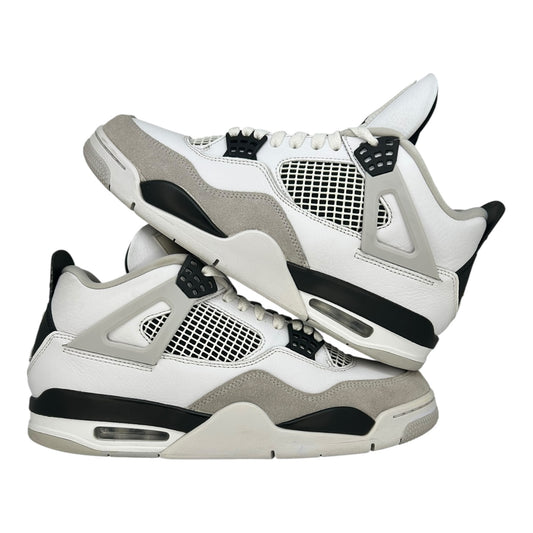 PREOWNED JORDAN 4 MILITARY BLACK