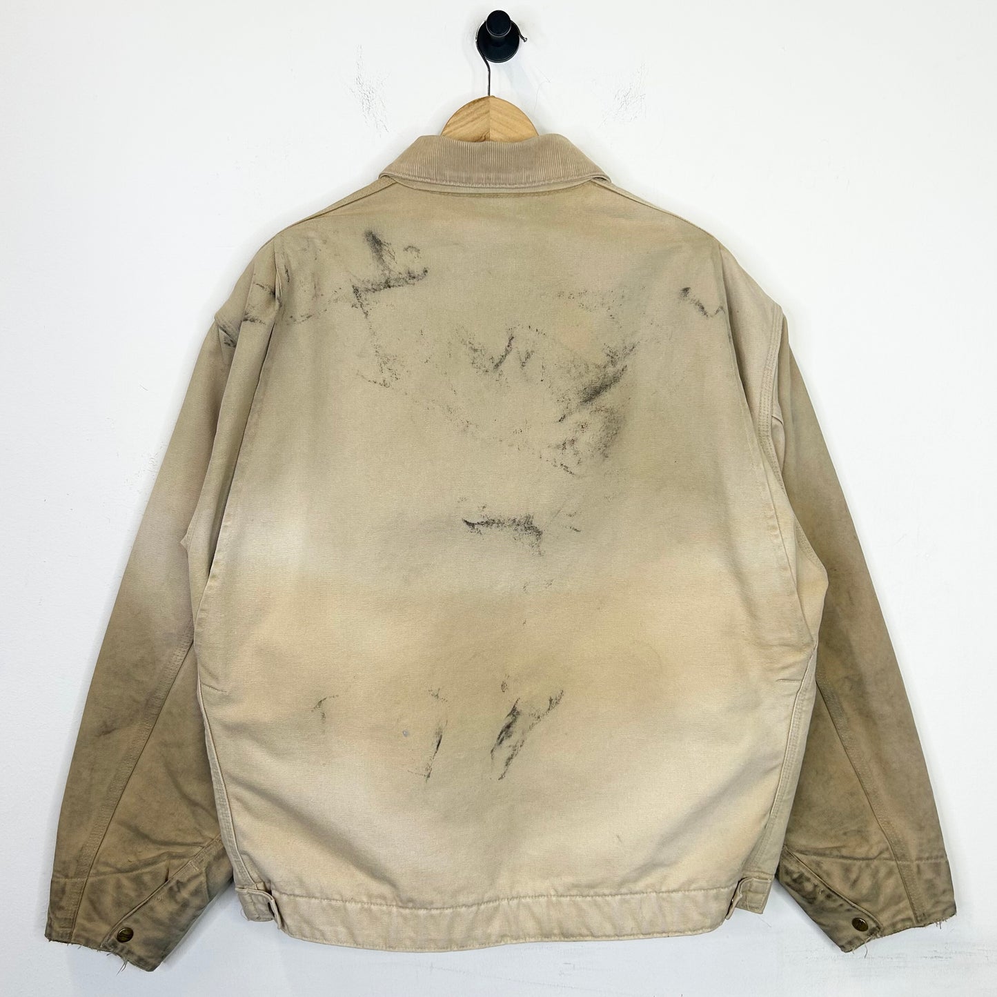 CARHARTT J43 BIG PATCH FLANNEL LINED DETROIT JACKET