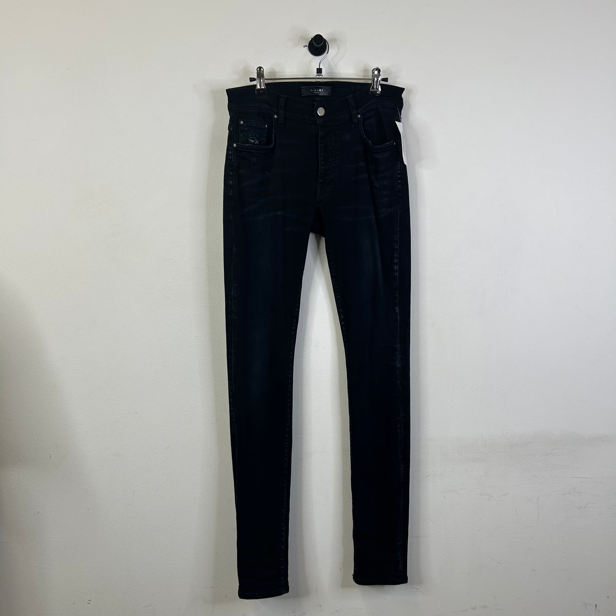 AMIRI BLACK SKINNY JEANS