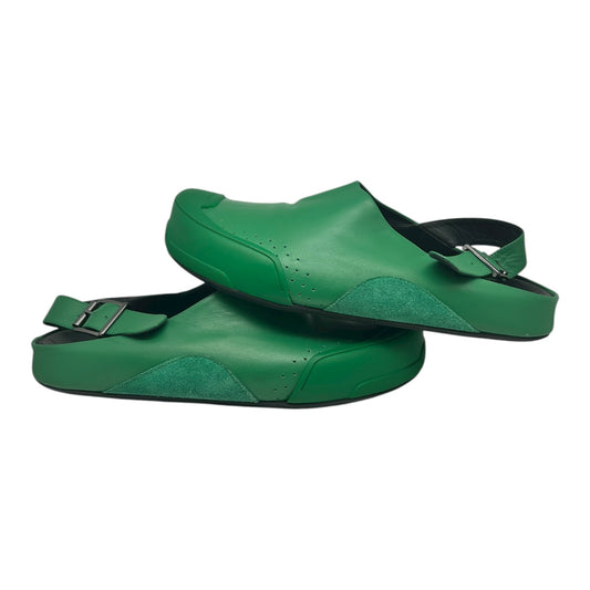 PREOWNED MARNI GREEN DADA SANDALS