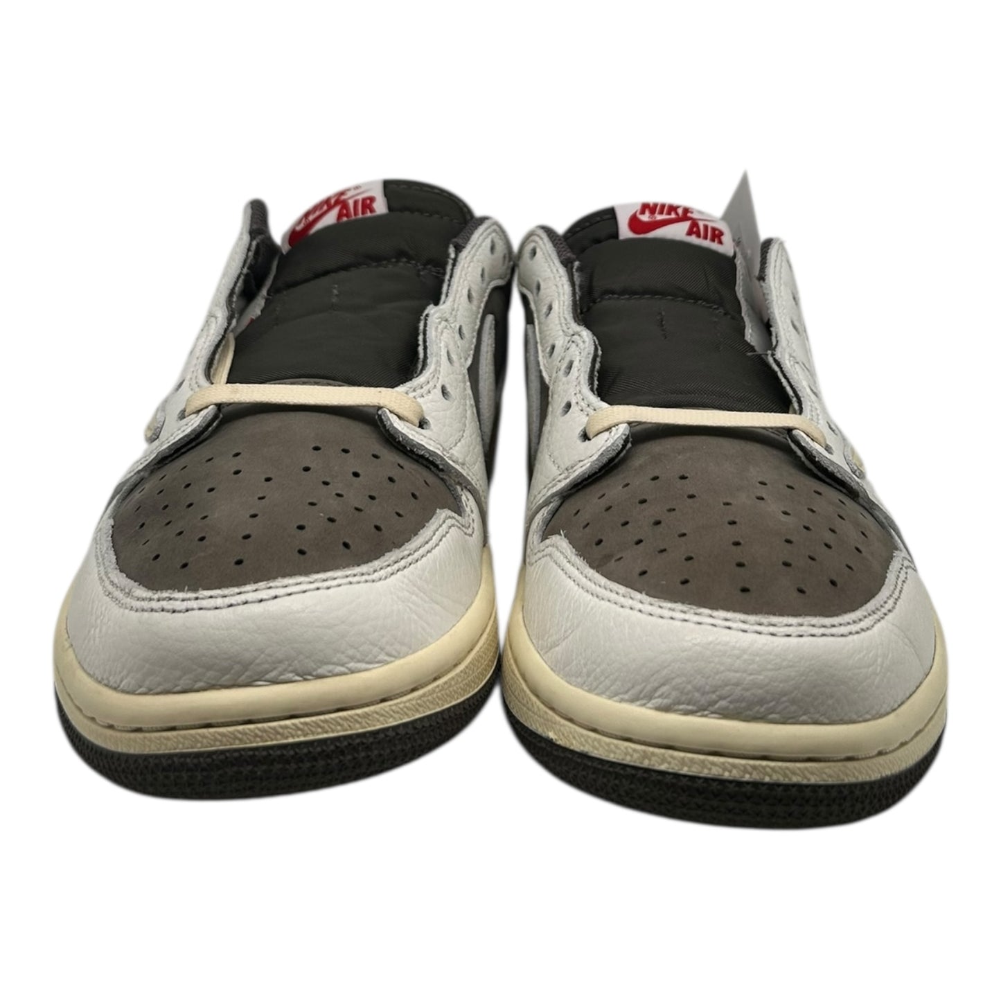 PREOWNED JORDAN 1 LOW X TRAVIS SCOTT REVERSE MOCHA