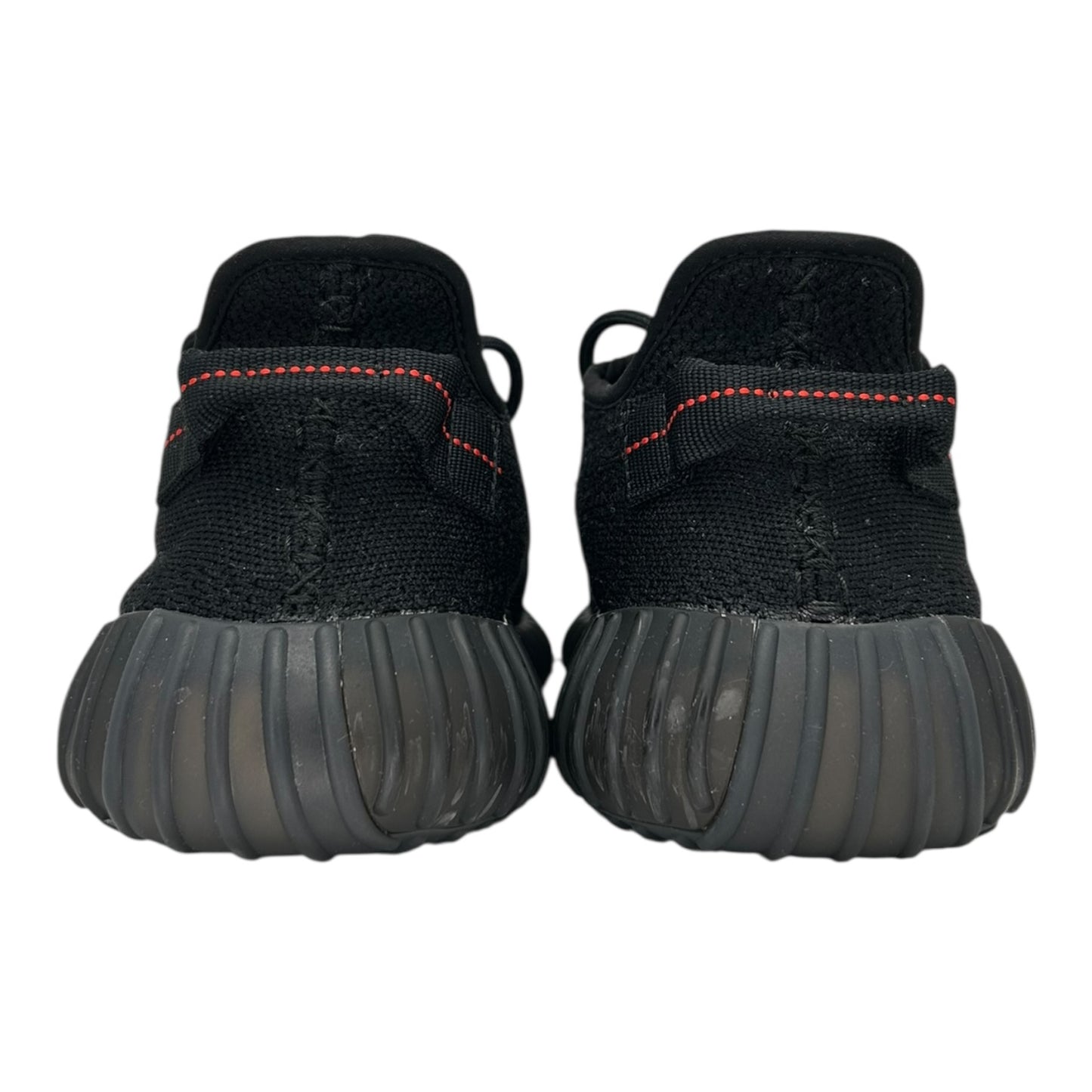 PREOWNED YEEZY 350 BLACK RED
