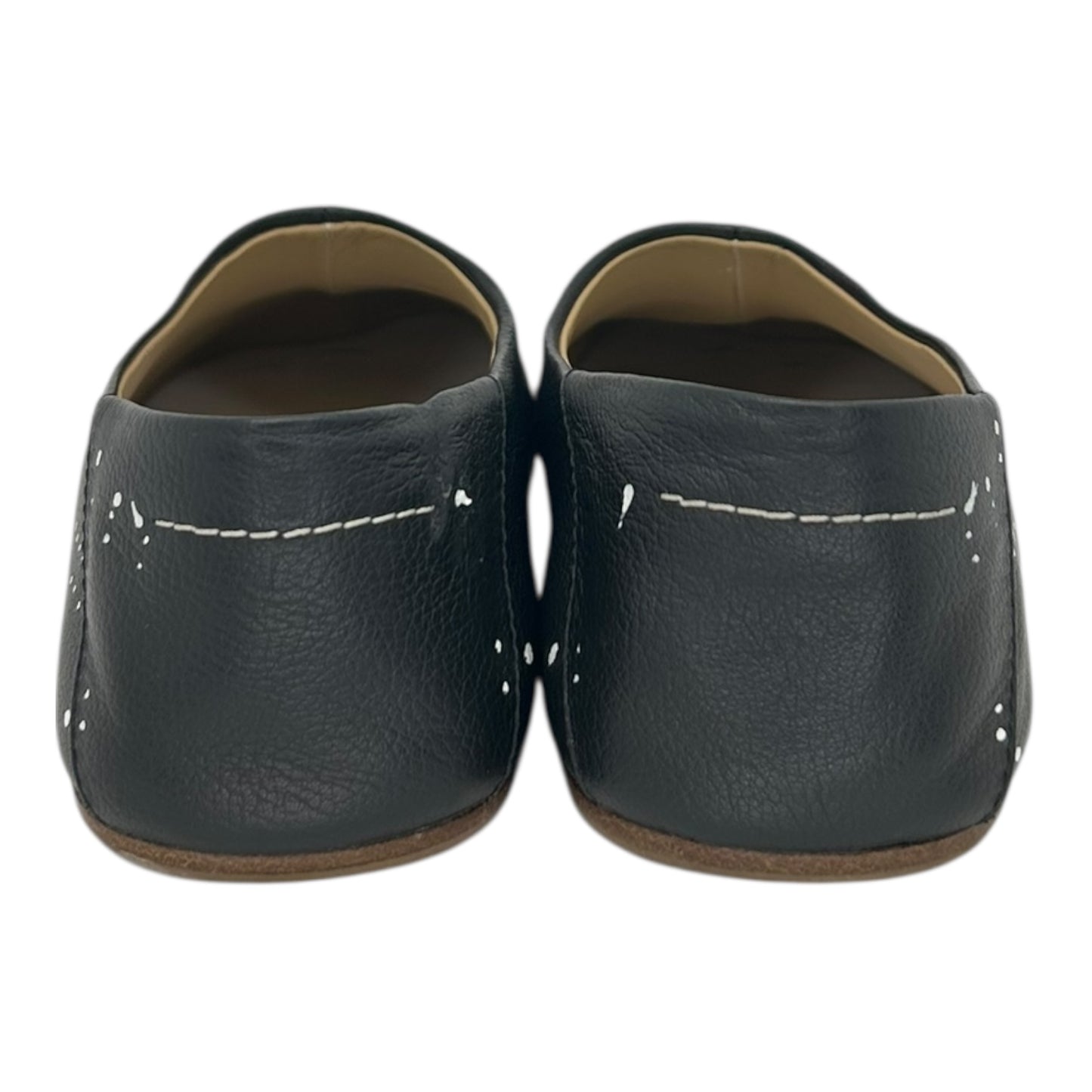 PREOWNED MAISON MARGIELA PAINT PLATTER BLACK TABI