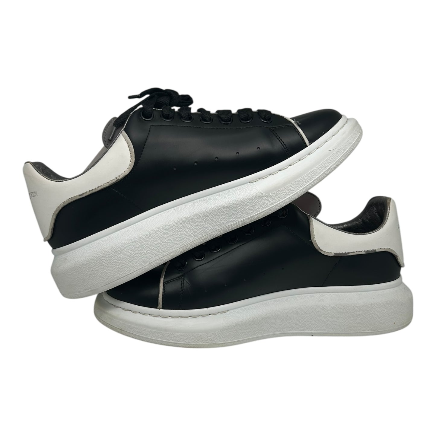 ALEXANDER MCQUEEN BLACK WHITE REFLECTIVE
