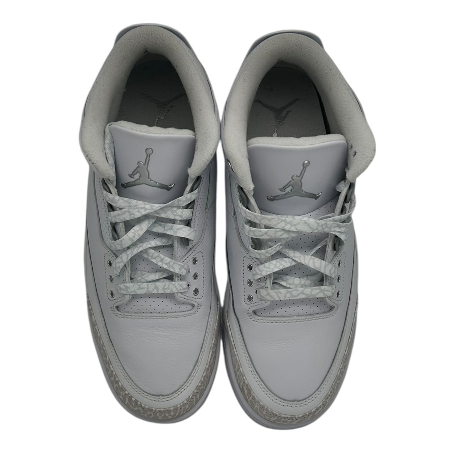 PREOWNED JORDAN 3 RETRO PURE MONEY