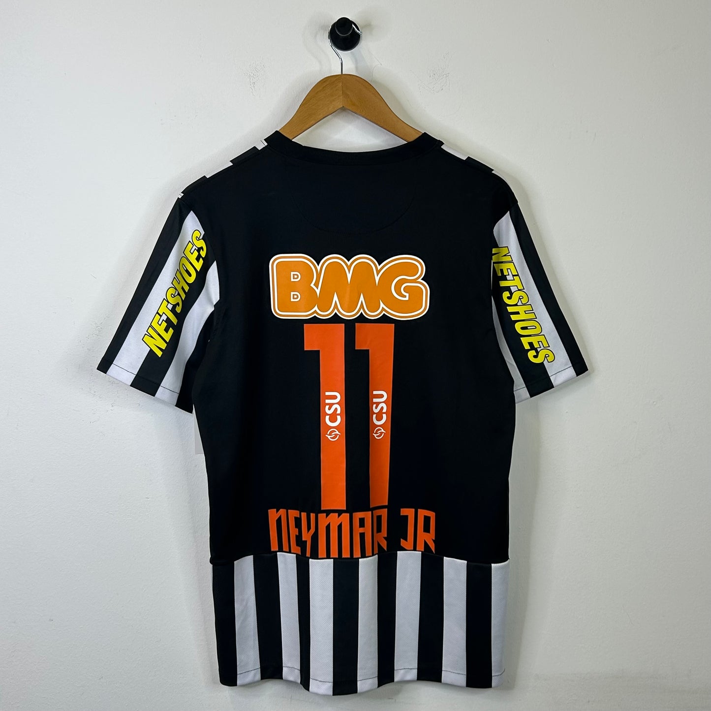 SANTOS NEYMAR JR JERSEY BLACK