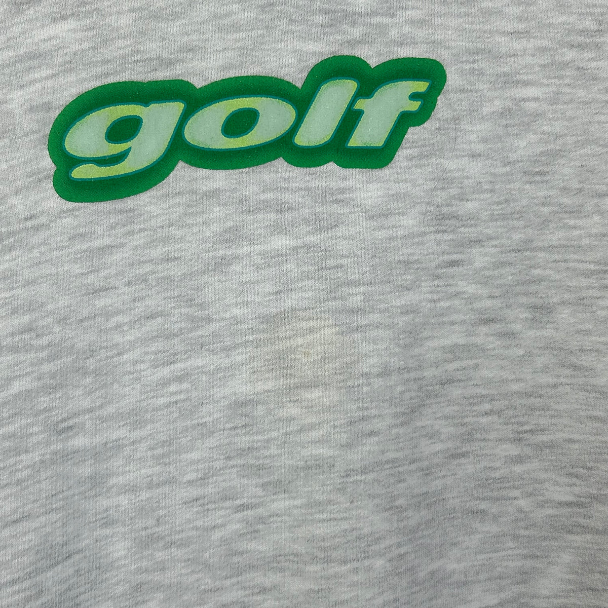 GOLF GREEN LOGO HOODIE SIZE M