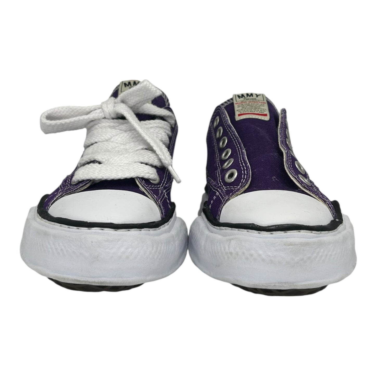 PREOWNED MAISON MIHARA YASUHIRO PURPLE CANVAS