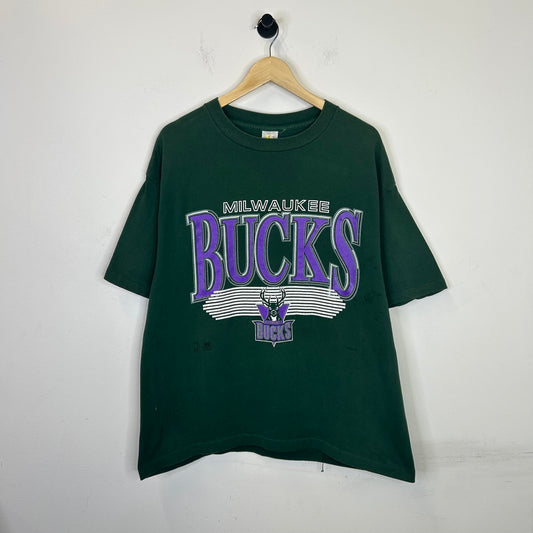 MILWAUKEE BUCKS 90S TEE