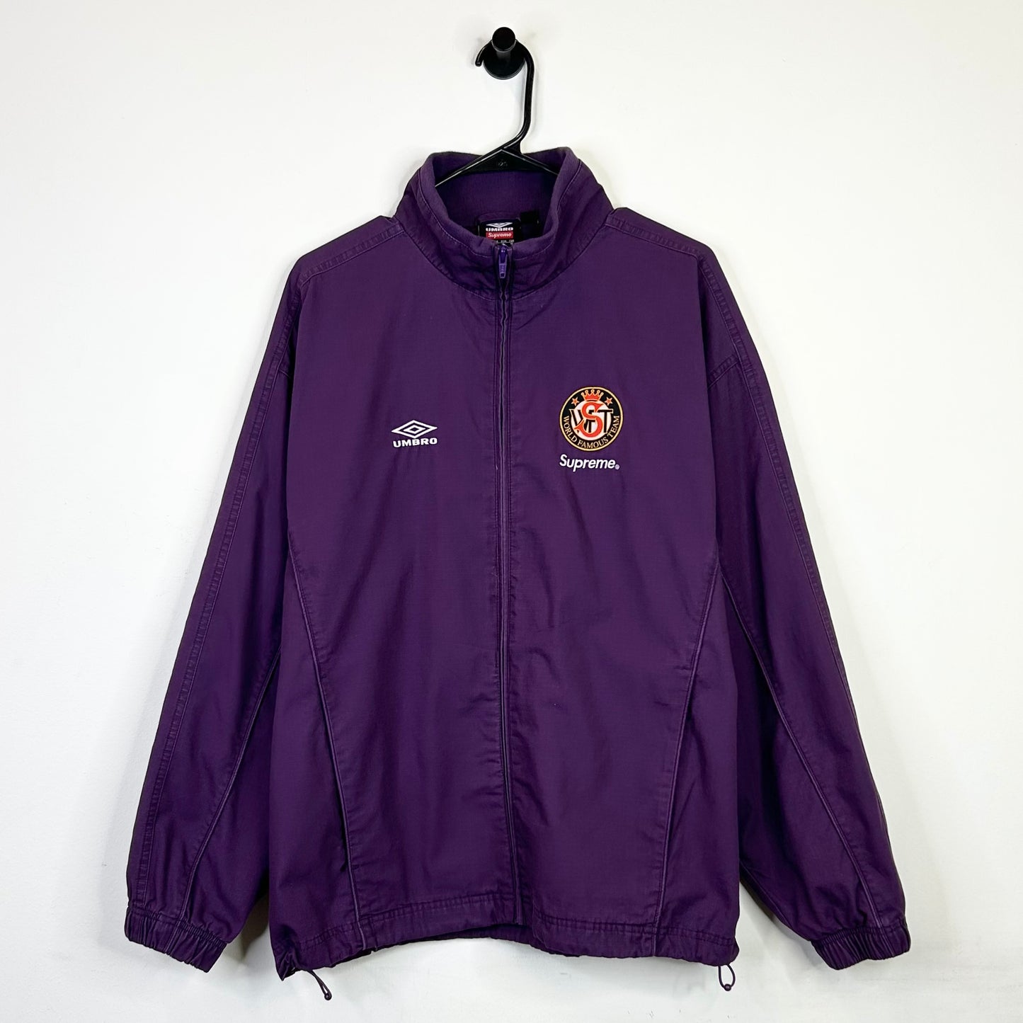 SUPREME UMBRO PURPLE RIPSTOP JACKET