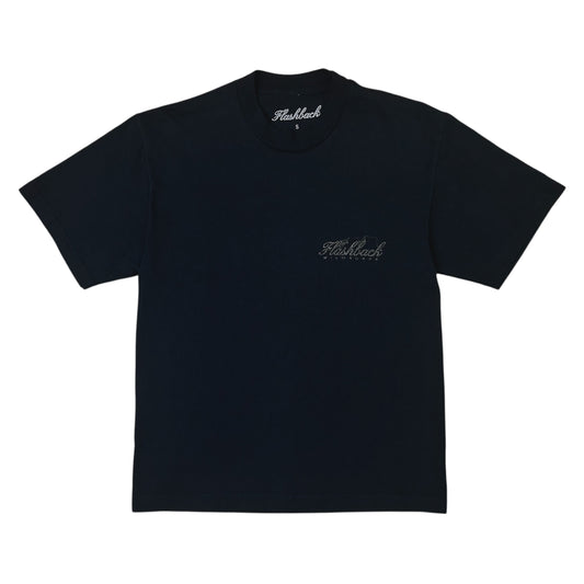 FLASHBACK CITY CROPPED TEE BLACK