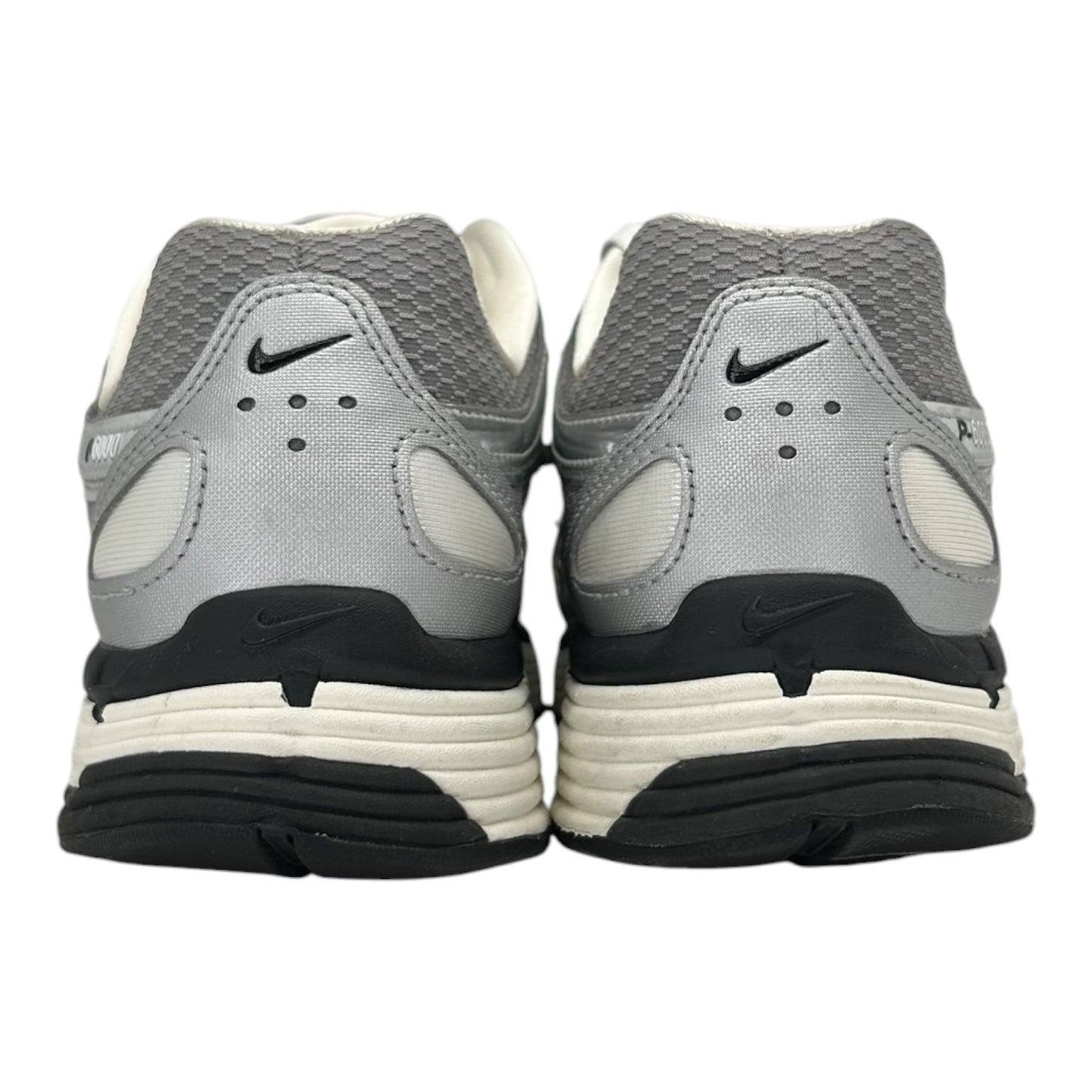 PREOWNED NIKE P-6000 METALLIC SILVER