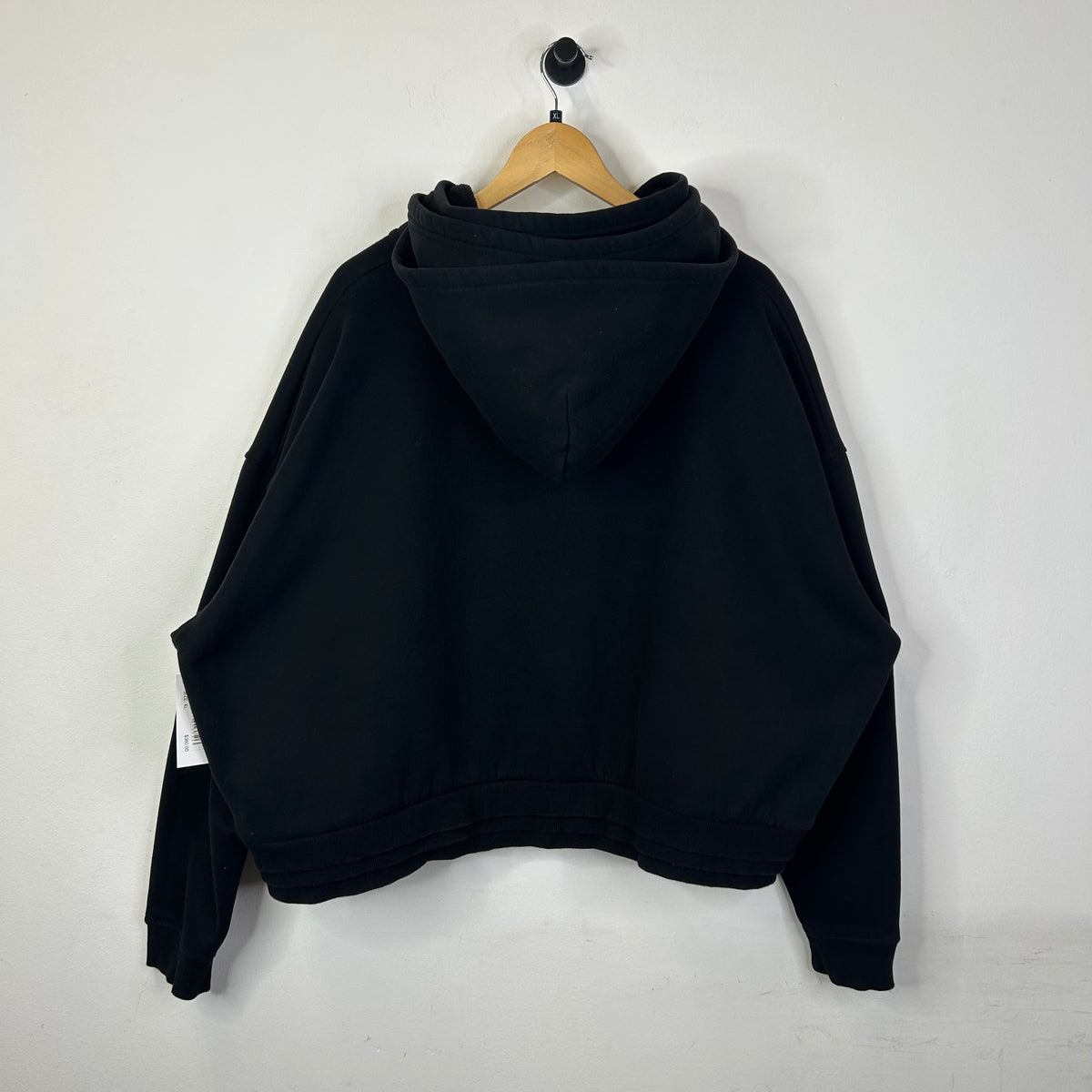 GV GALLERYTRIPLE ZIP HOODIE BLACK