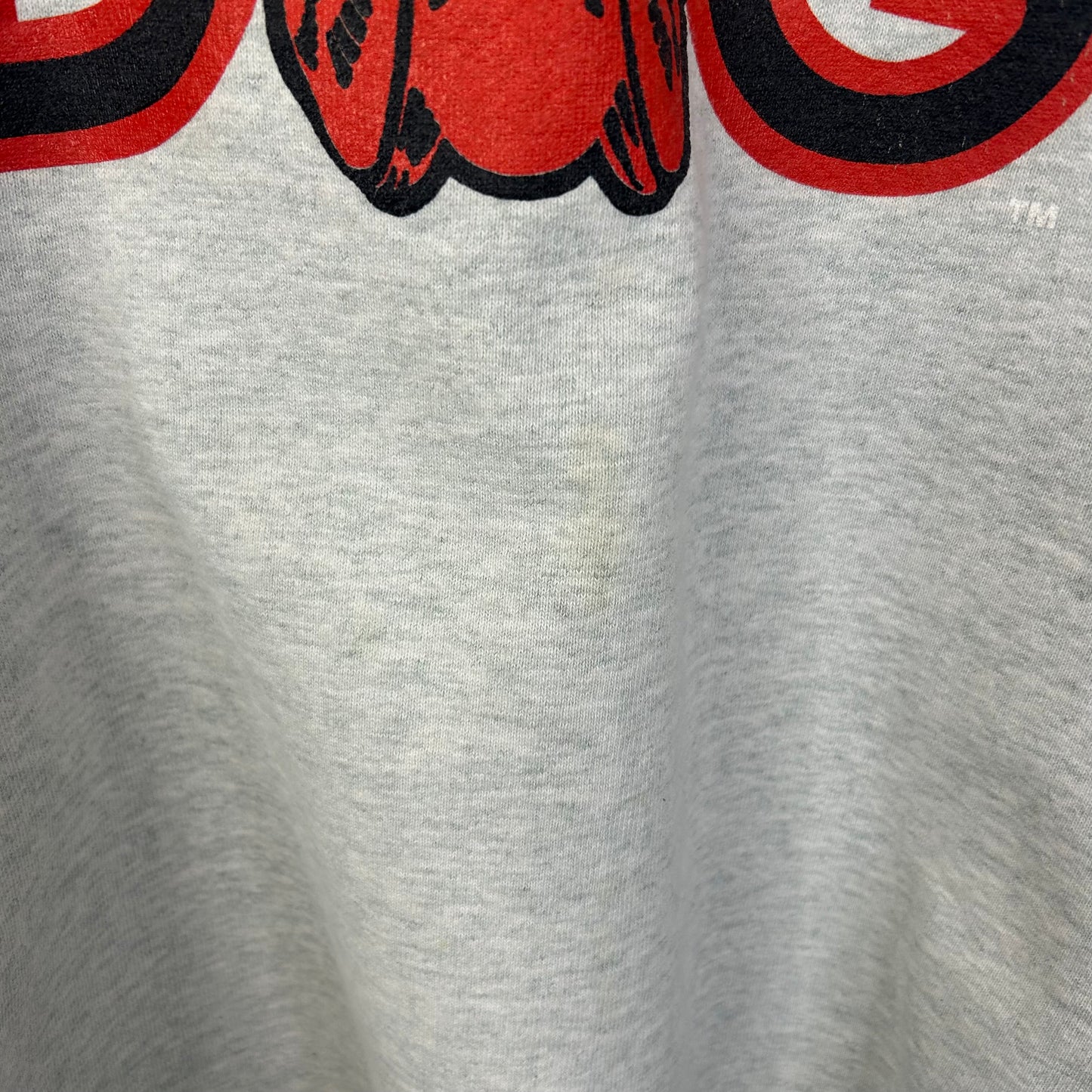 RED DOG HEATHER GREY CREWNECK