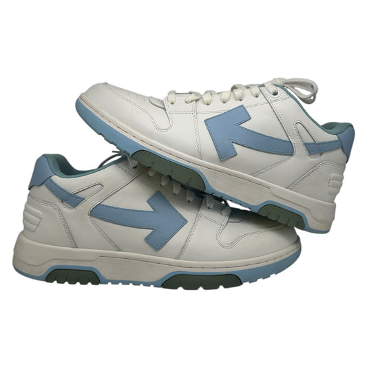 PREOWNED OFF WHITE OUT OF OFFICE LIGHT BLUE SZ 11