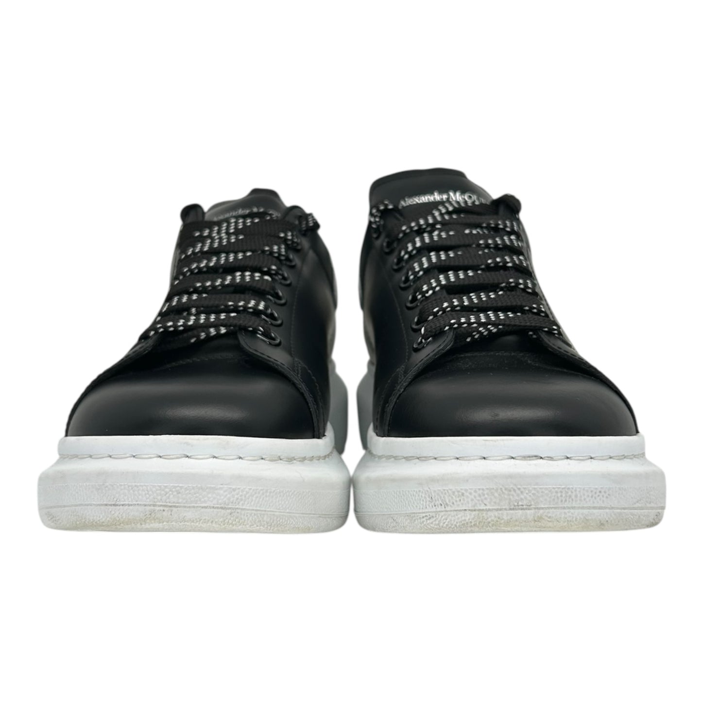 PREOWNED ALEXANDER MCQUEEN BLACK/WHITE