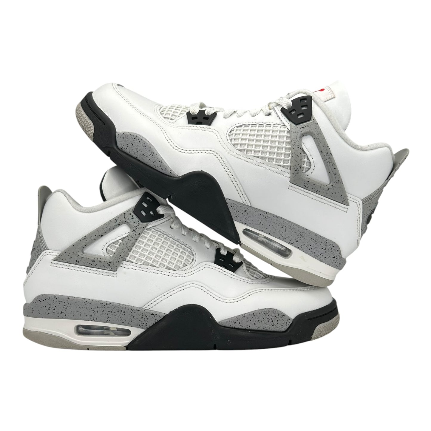 PREOWNED JORDAN 4 WHITE CEMENT (GS)